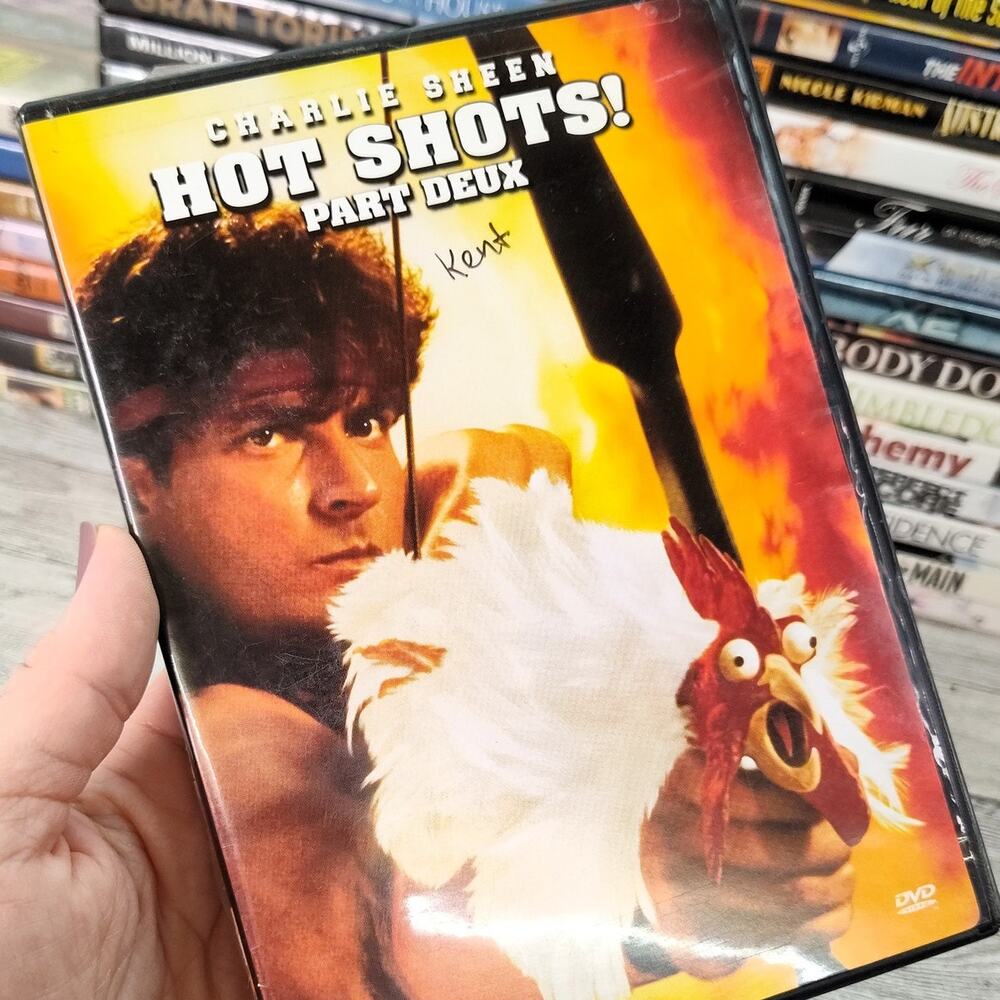 DVD Hot Shots Part Deux - Charlie Sheen - Comedy Slap Stick Comedy